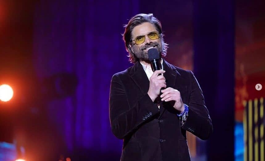 John Stamos on live music show