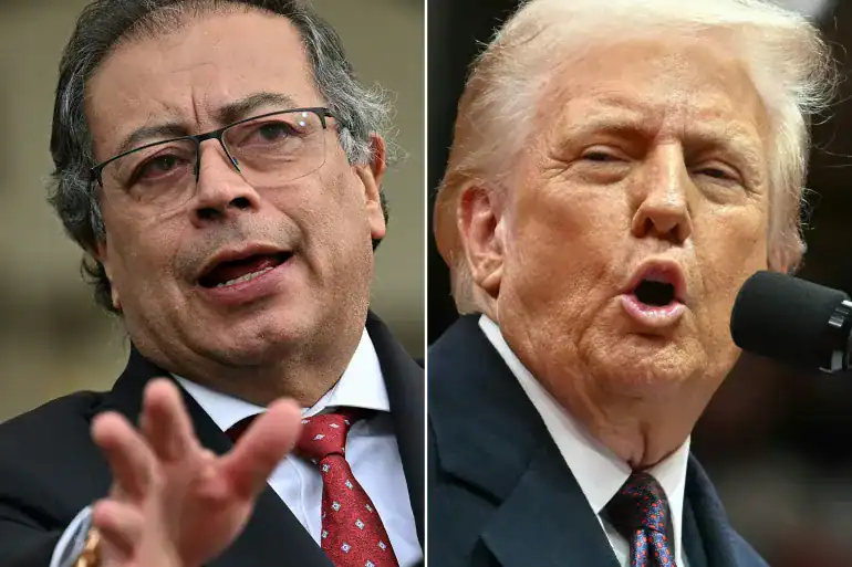🇨🇴🇺🇸 Petro Invites Trump to Colombia Amid Escalating War of Words Over Drug Trafficking Claims AFP 20251022 79PK2ZQ v1 HighRes FilesComboColombiaUsDiplomacy 1761185899