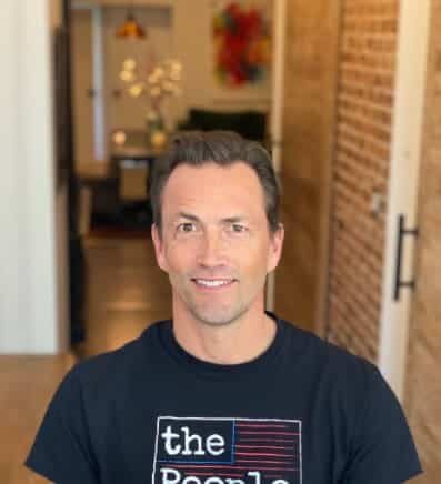 Andrew Shue supporting ComeTogether