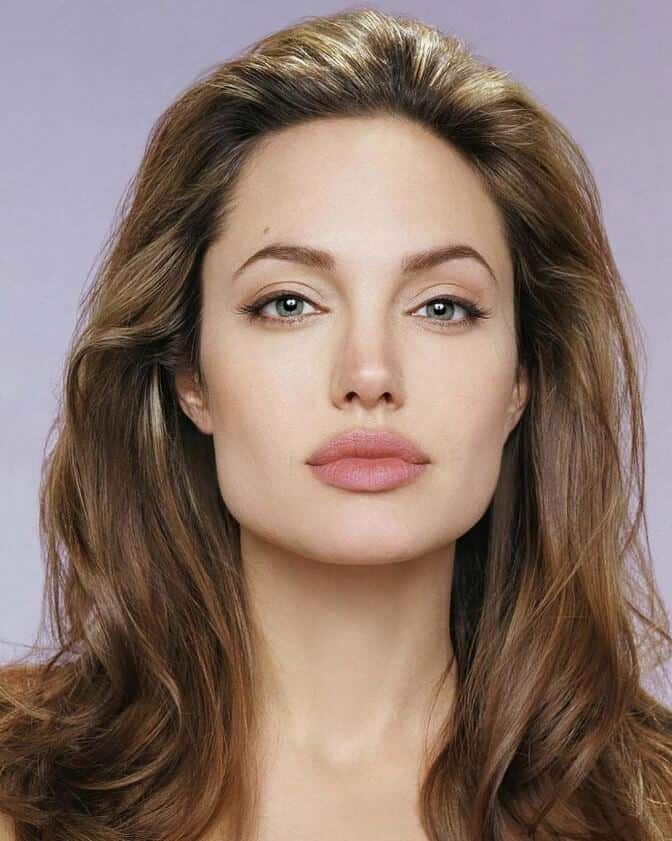 Angelina Jolie face picture