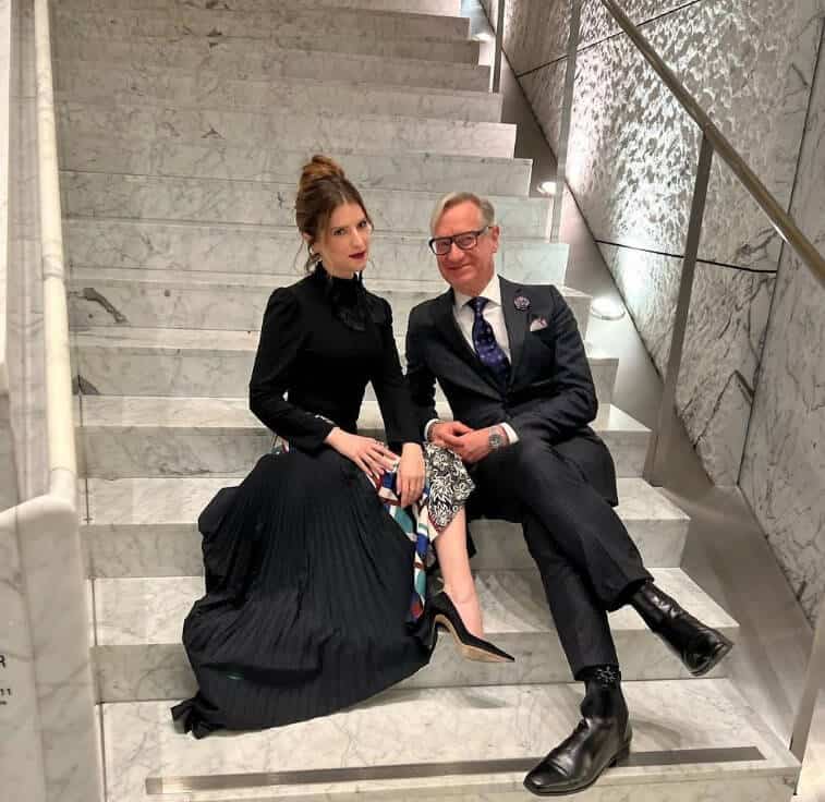 Anna Kendrick with Paul Feig