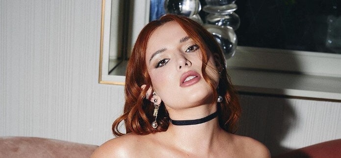 Bella Thorne wearing Vintage Dior by John Galliano