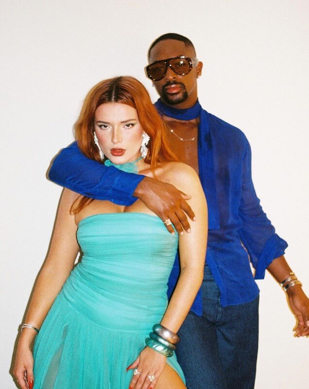 Bella Thorne with LaQuan Smith