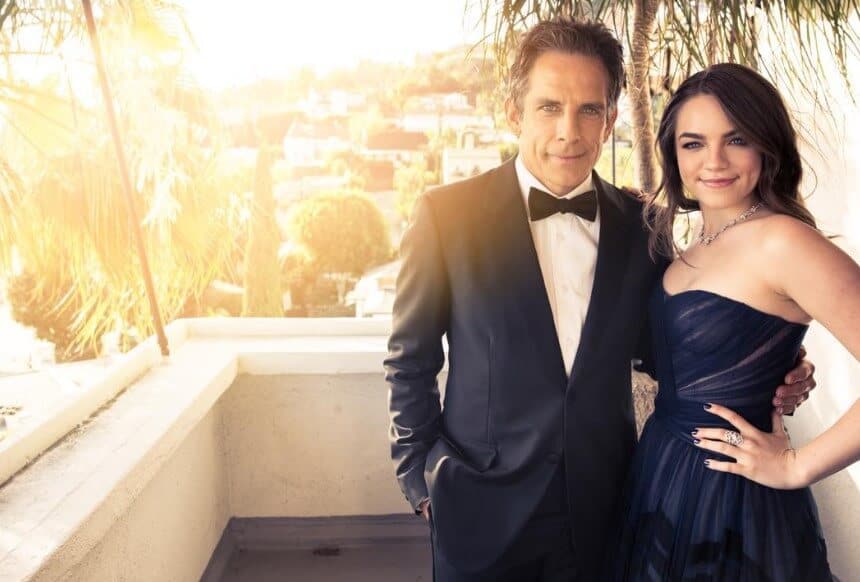 Ben Stiller with daughter Ella Stiller