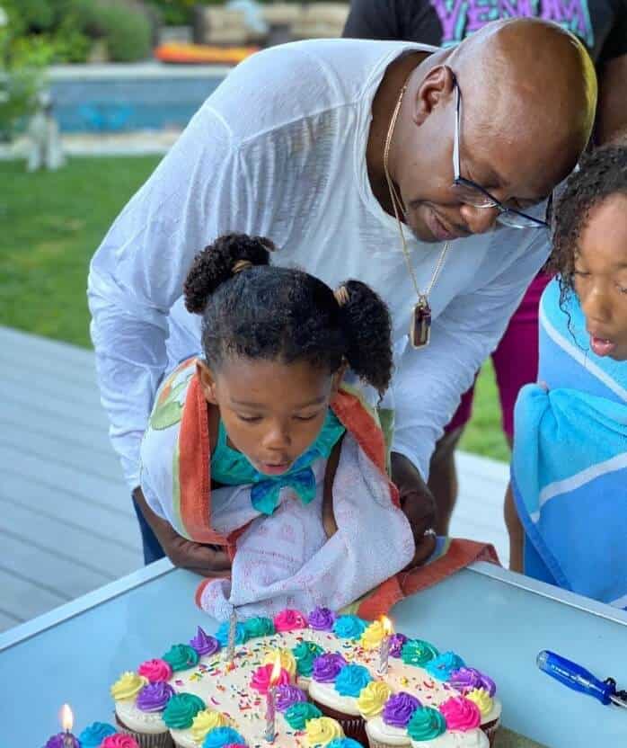 Bobby Brown celebrating baby girl birthday