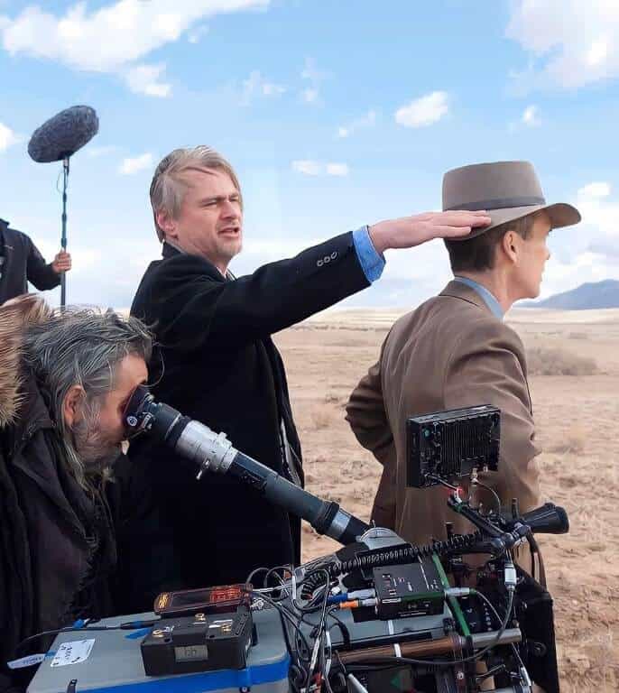 Christopher Nolan on Oppenheimer Film Shoot