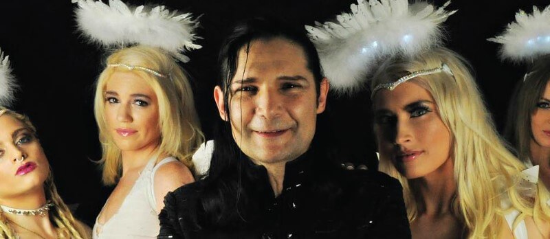 Corey Feldman announcing secret show