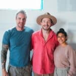 Dax Shepard with Jedidiah Jenkins and Monica Padman