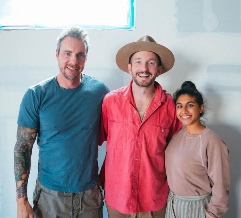 Dax Shepard with Jedidiah Jenkins and Monica Padman