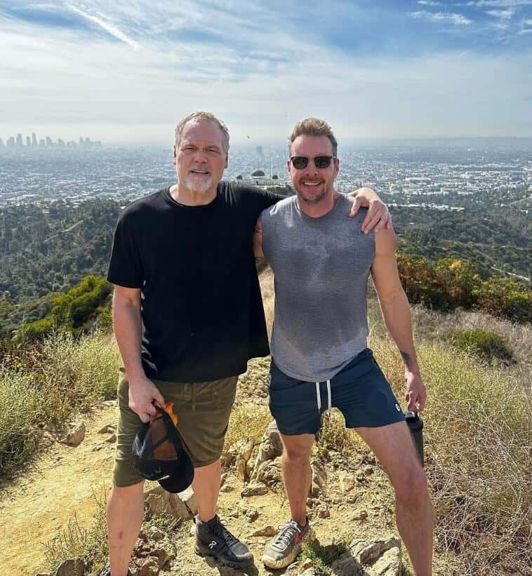 Dax Shepard with Vincent DOnofrio