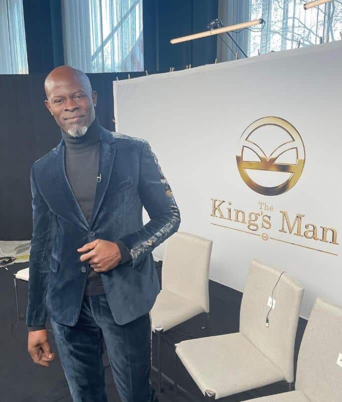 Djimon Hounsou on The Kings Man Set