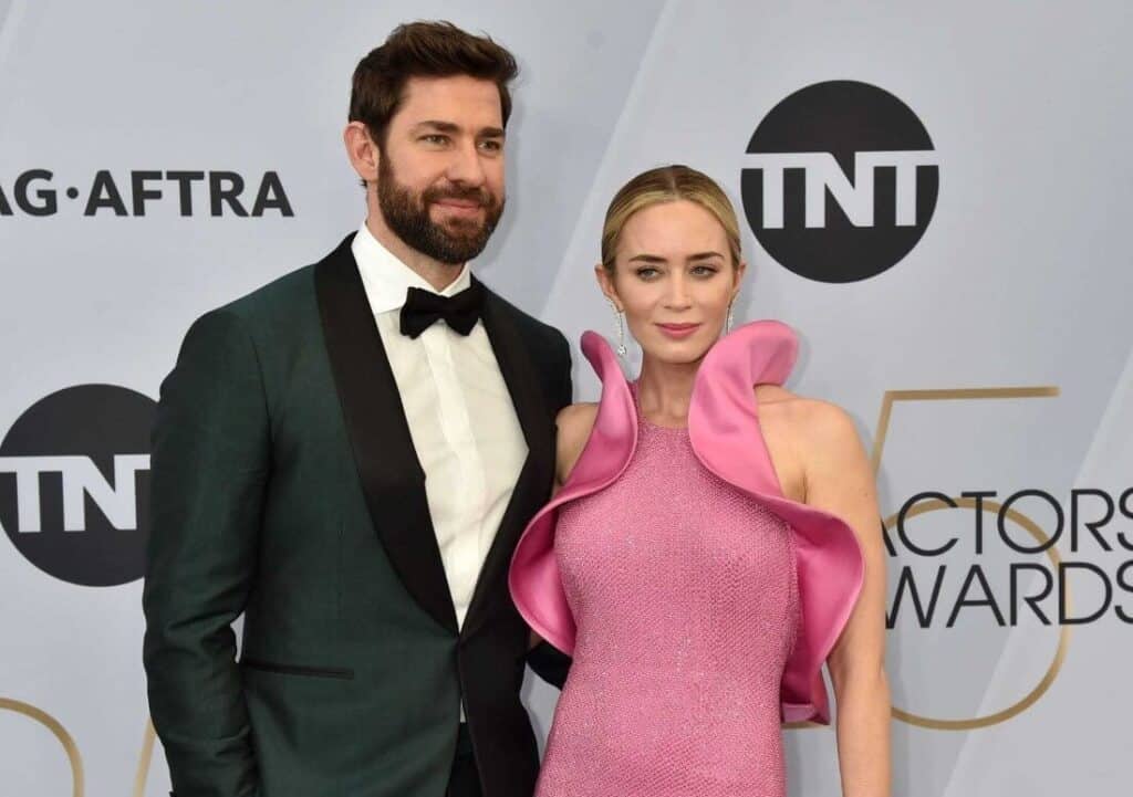 Emily Blunt with John Krasinski