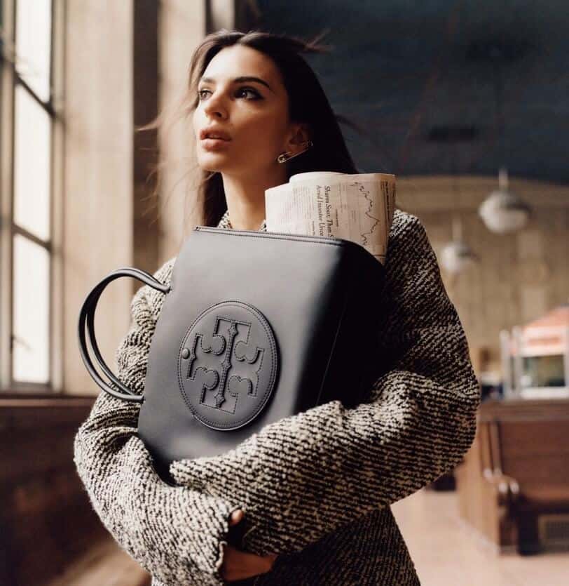 Emily Ratajkowski on Winter Campaign