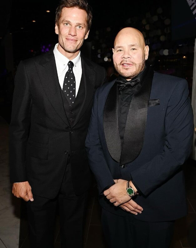 Fat Joe with Tom Brady