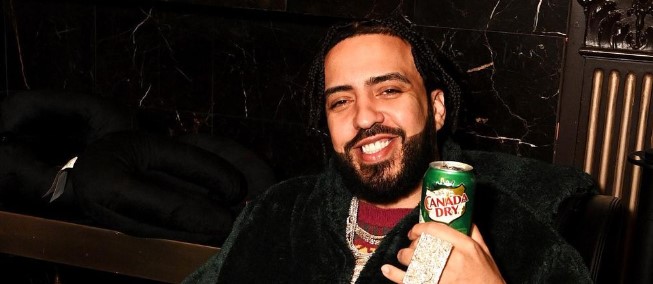 French Montana drinking canada dry