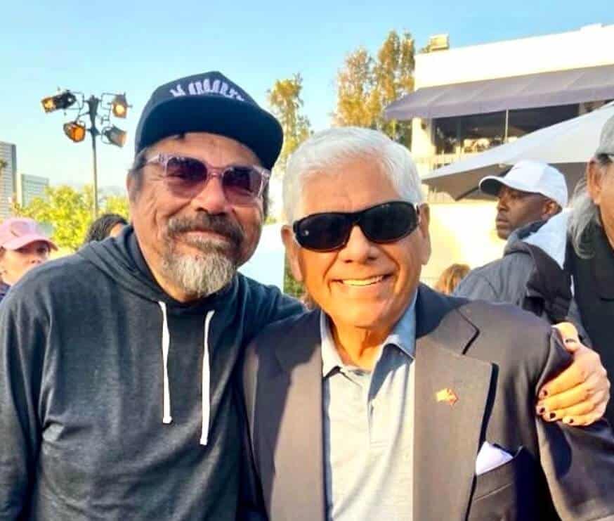 George Lopez with Lee Trevino