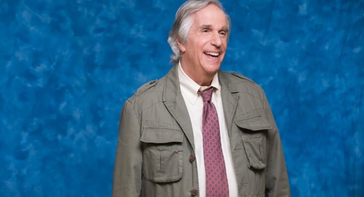 Henry Winkler live on stage