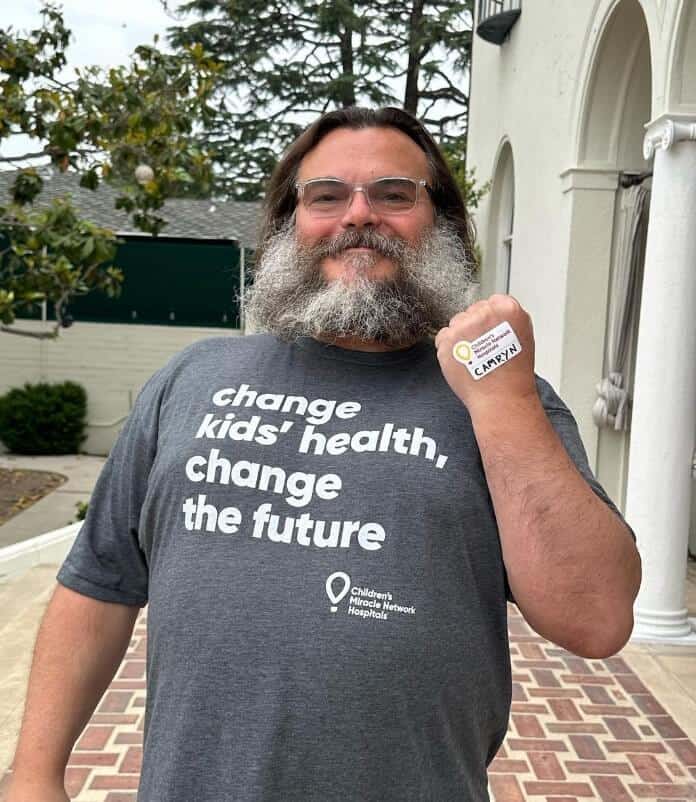 Jack Black at Childrens Hospital