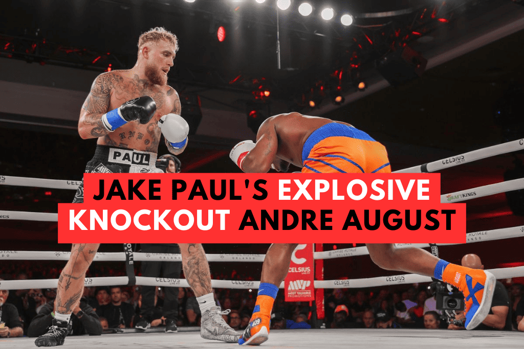 Jake Pauls Explosive KO Victory Over Andre August