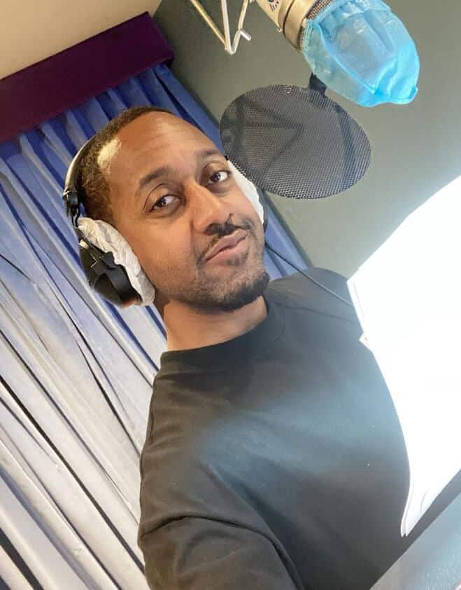 Jaleel White doing voice work