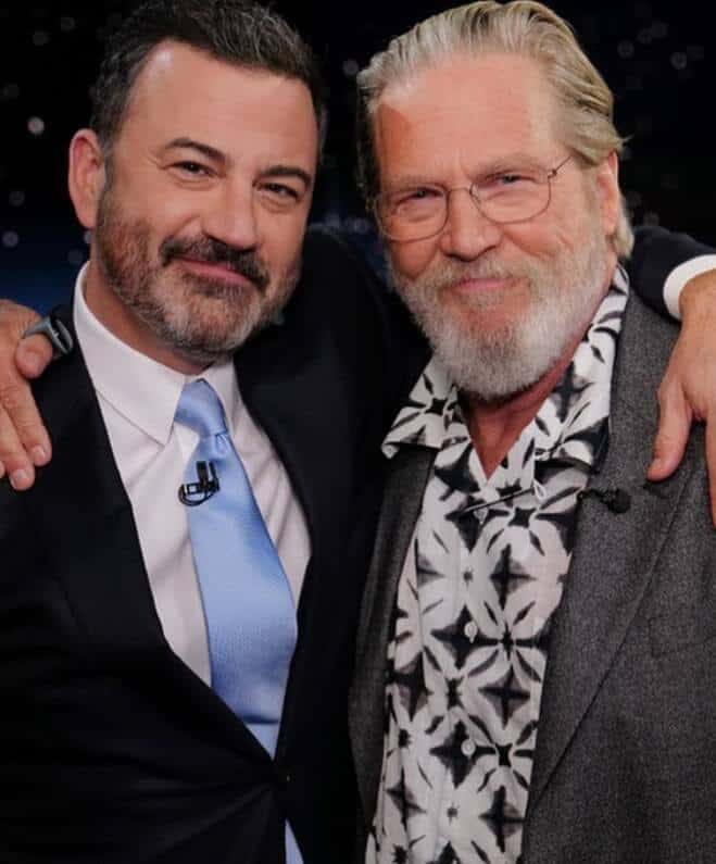 Jeff Bridges at Jimmy Kimmel Live