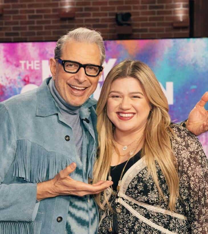 Jeff Goldblum at The Kelly Clarkson Show