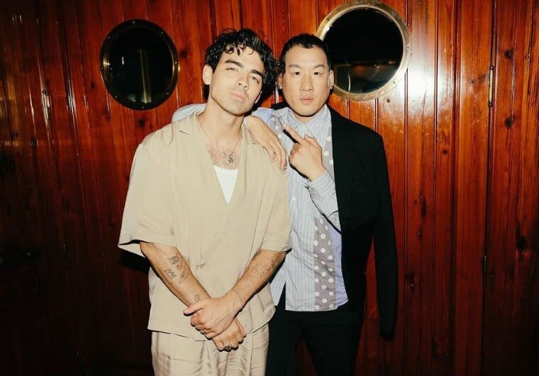 Joe Jonas with Richard Chai