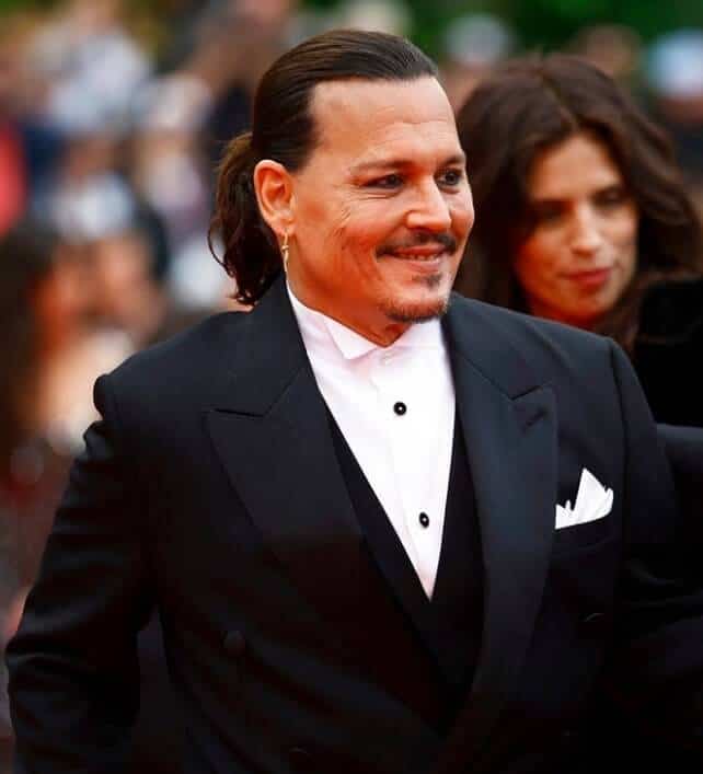 Johnny Depp at the 76th Cannes Film Festival