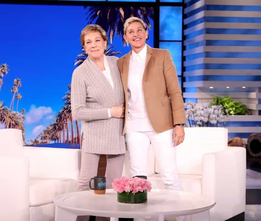 Julie Andrews on live show