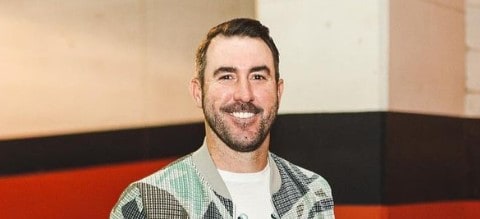 Justin Verlander drinking coffee