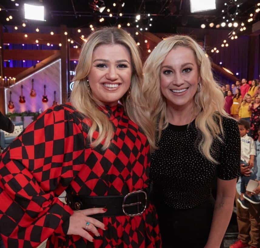 Kellie Pickler with Kelly Clarkson