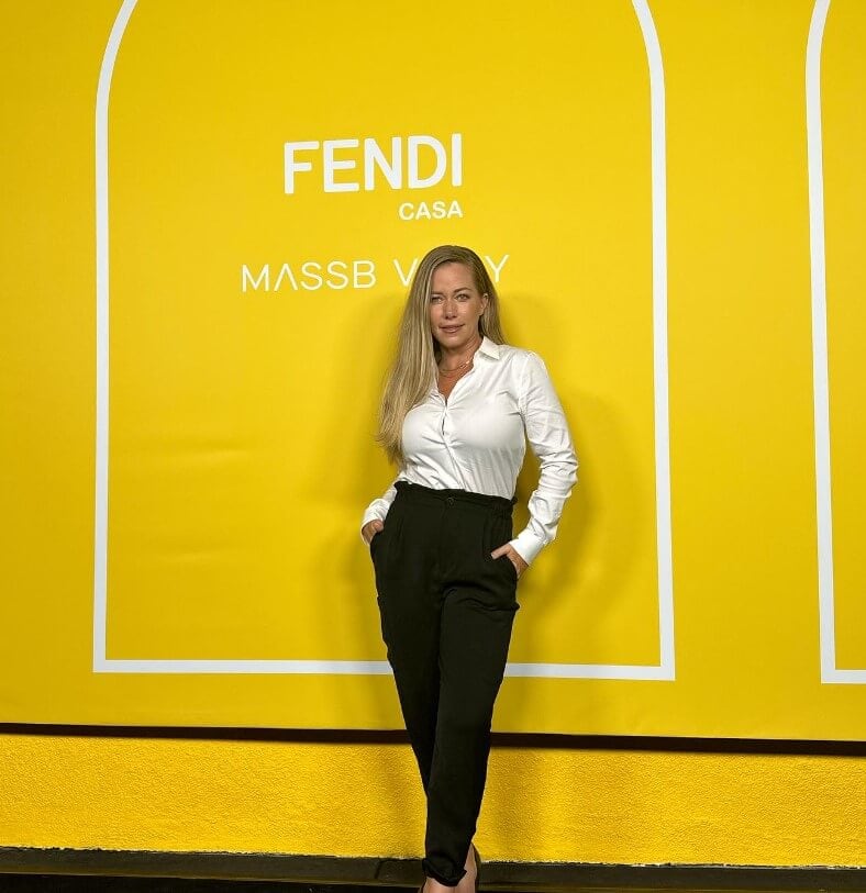 Kendra Wilkinson at Fendi Casa event