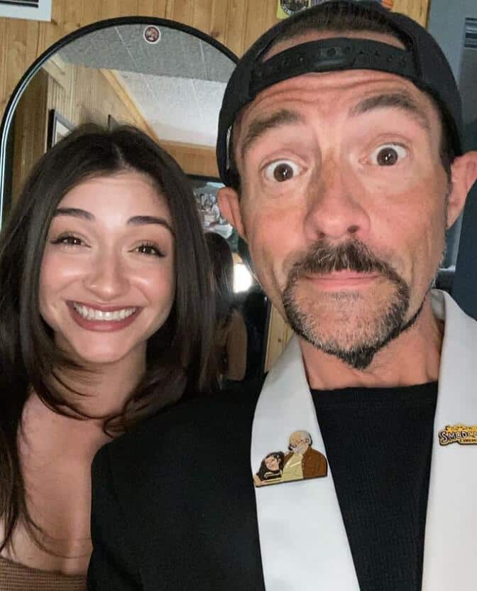 Kevin Smith with Raquel Castro