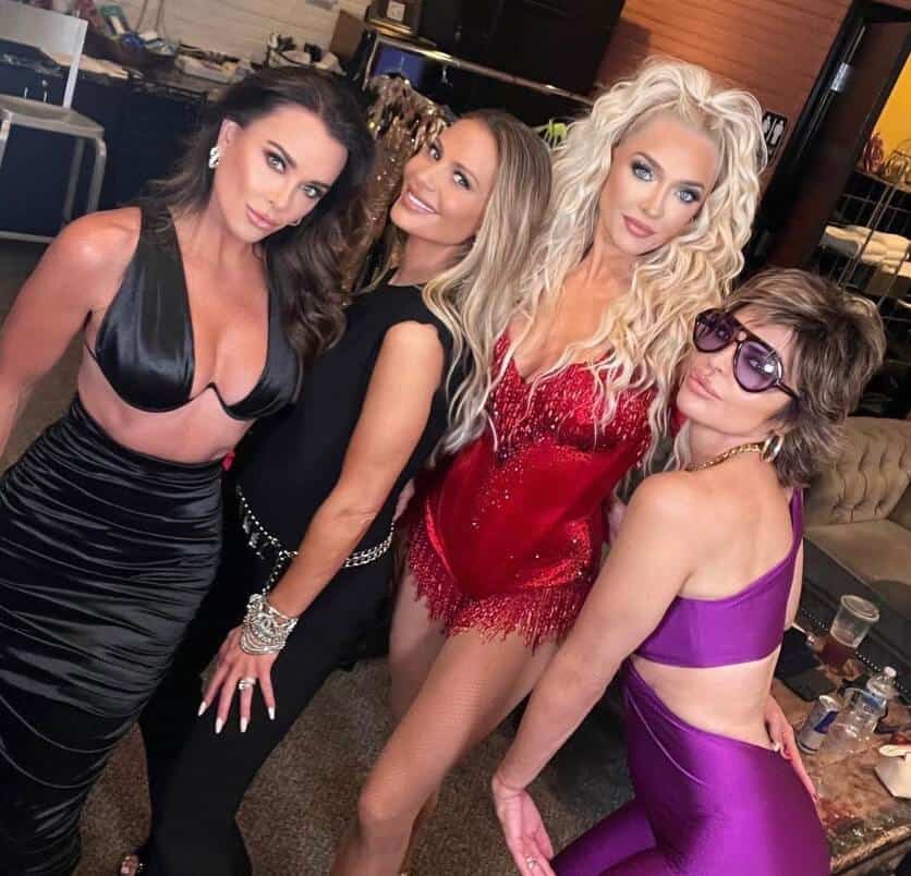 Lisa Rinna with Erika Jayne and Dorit Kemsley