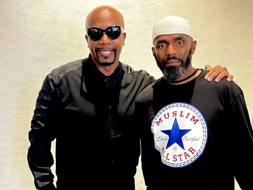 MC Hammer with Brother Bilal