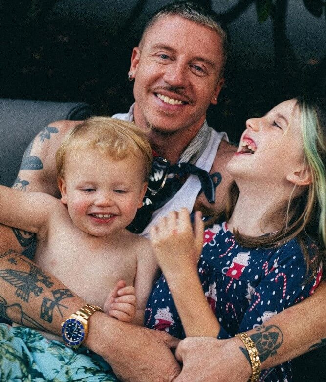 Macklemore with the Kids