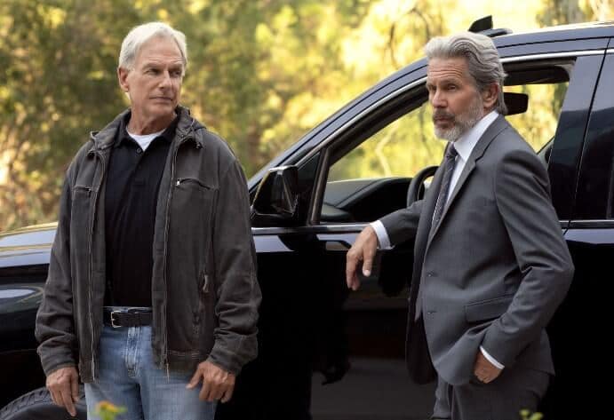 Mark Harmon with NCIS Cast