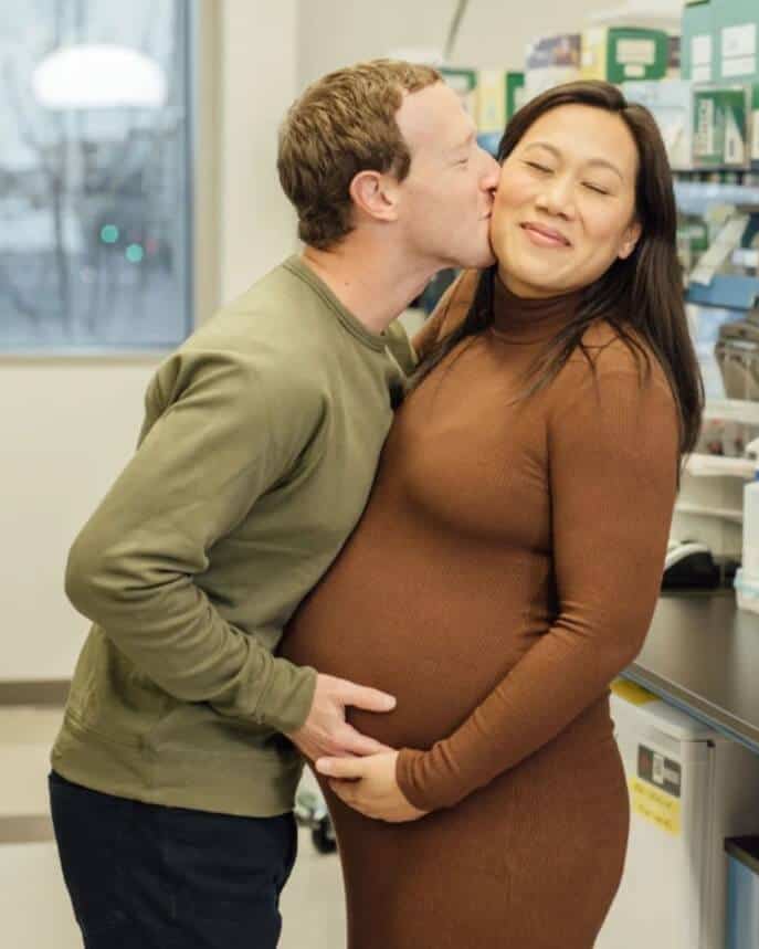 Mark Zuckerberg with Wife Priscilla Chan