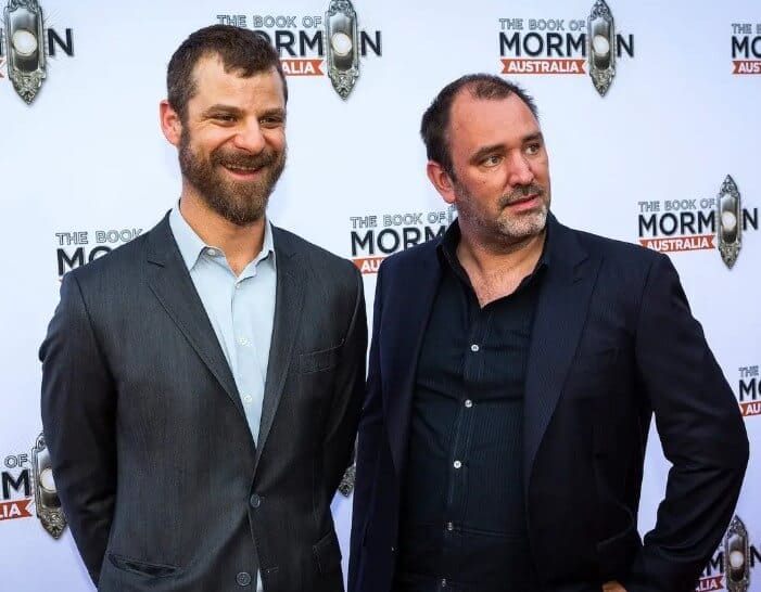 Matt Stone with Trey Parker