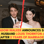 Meadow Walker Announces Split From Husband Louis Thornton-Allan After 2 Years of Marriage