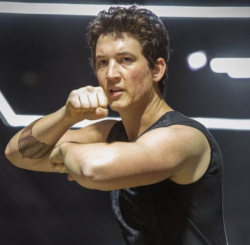 Miles Teller with action move