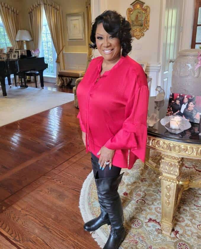 Patti LaBelle in her house