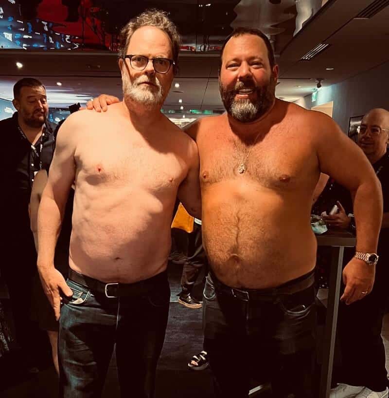 Rainn Wilson with Bert Kreischer