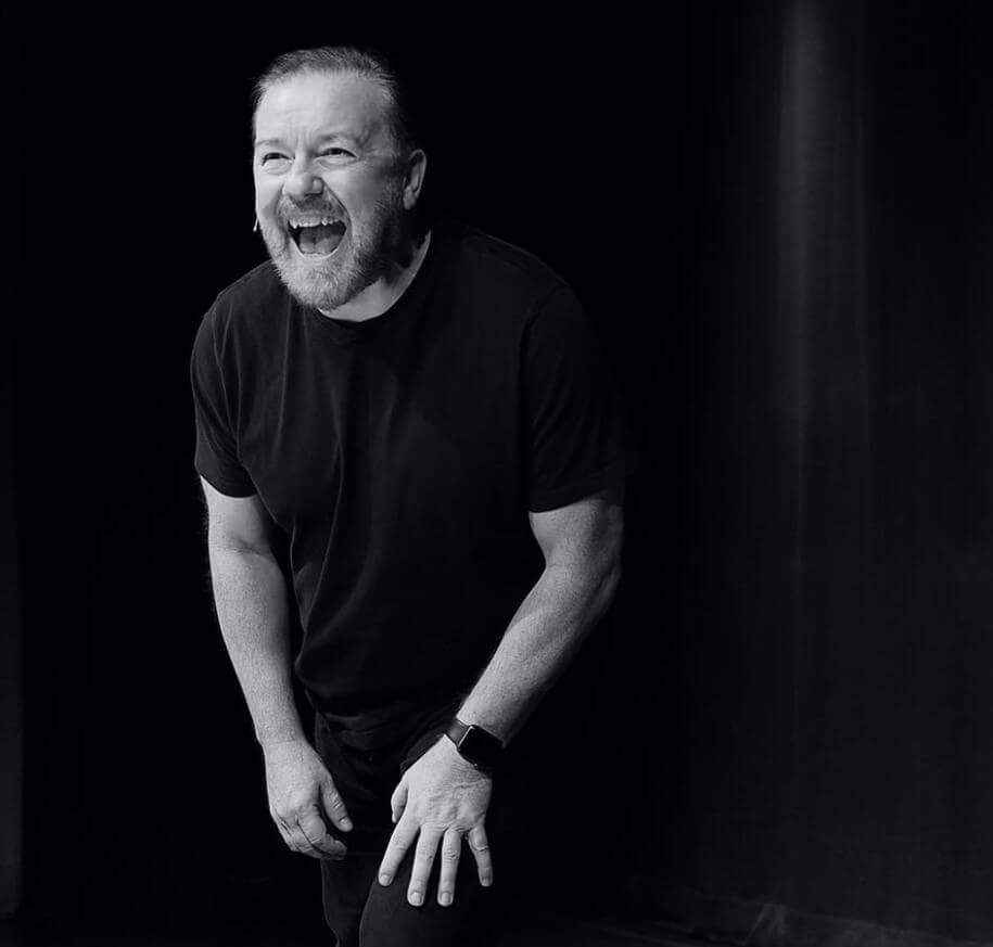 Ricky Gervais on live show