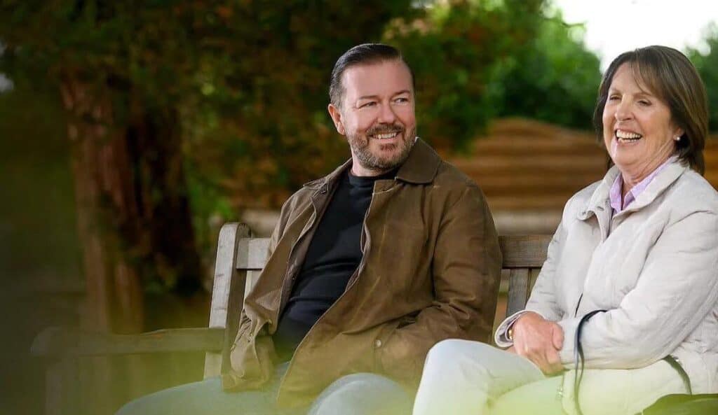 Ricky Gervais talking about After Life