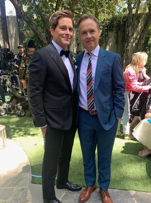 Rob Lowe with Chad Lowe