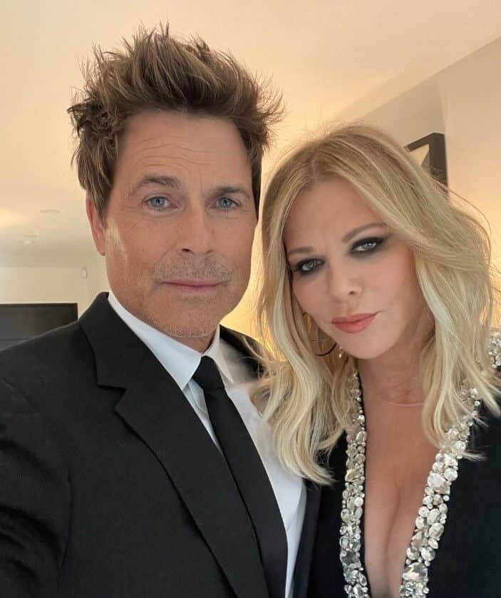 Rob Lowe with Sheryl Lowe