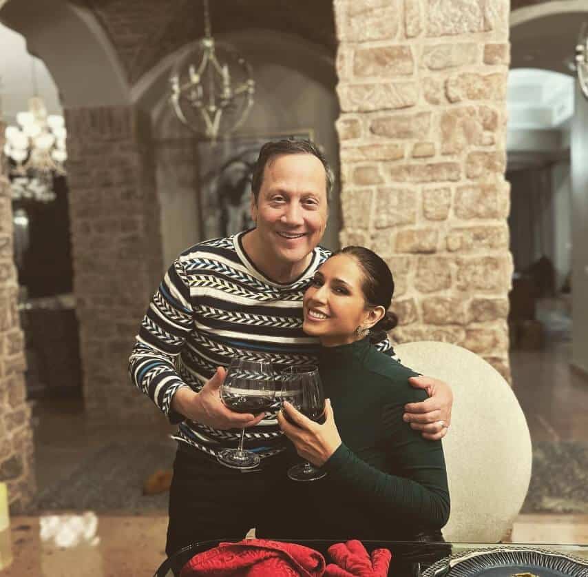 Rob Schneider wishing Merry Christmas