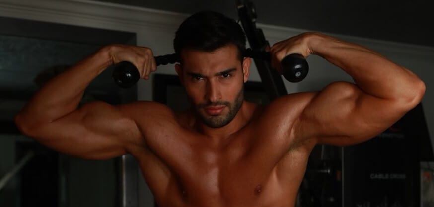 Sam Asghari fitness appearance