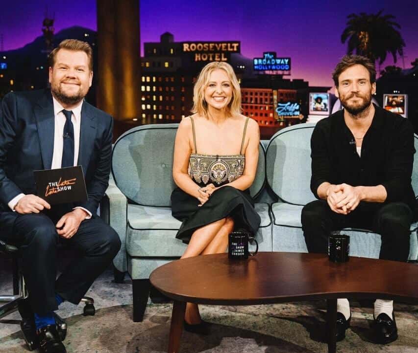 Sarah Michelle Gellar on The Late Late Show